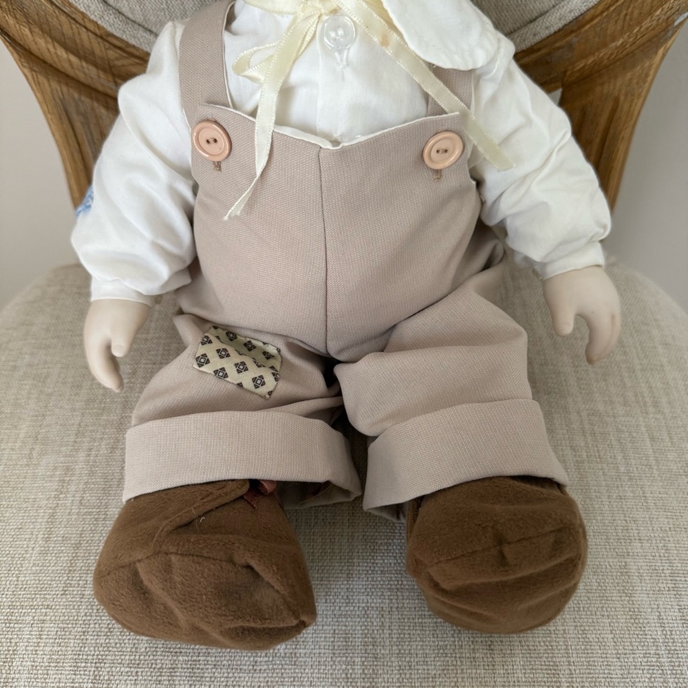 Precious Moments Porcelain Mikey Doll - Picture 2 of 11